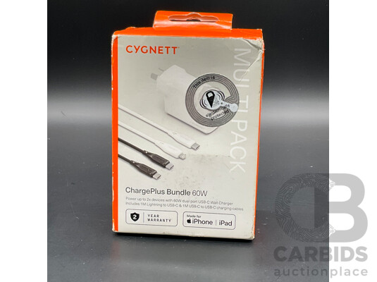 1661896 · CYGNETT ChargePlus Bundle 60W Multipack Bundle
