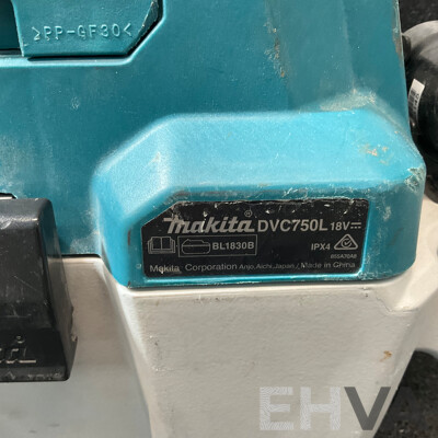 MAKITA 18V LXT Brushless Wet/Dry Vacuum Cleaner (DVC750L) - Skin Only
