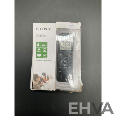 SONY (ICD-PX470) Digital Voice Recorder
