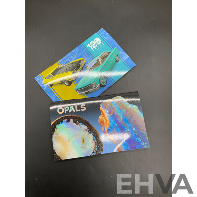 Opals Stamp Pack International Rate and FORD 100 Years in Australia Stamp Pack - Lot of 2