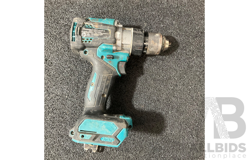 MAKITA 40V Max XGT Brushless Hammer Driver Drill (HP001G) - Skin Only