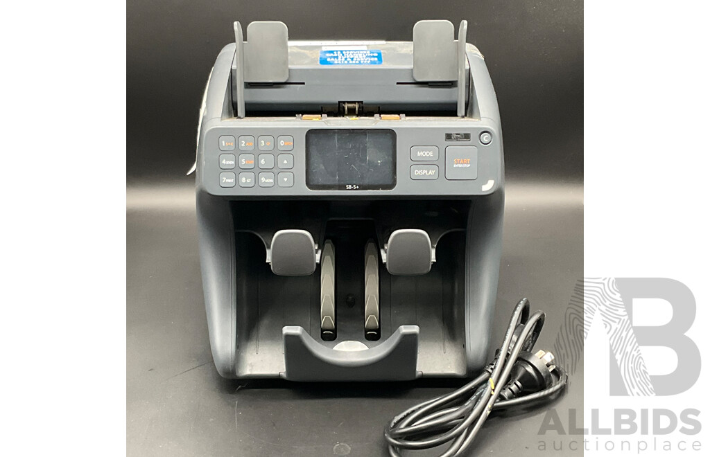 MIB SB-5+ Dual Pocket Note Counter