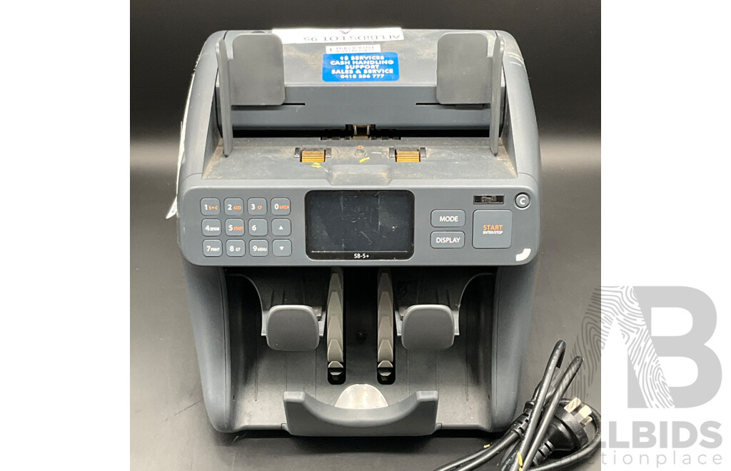 MIB SB-5+ Dual Pocket Note Counter