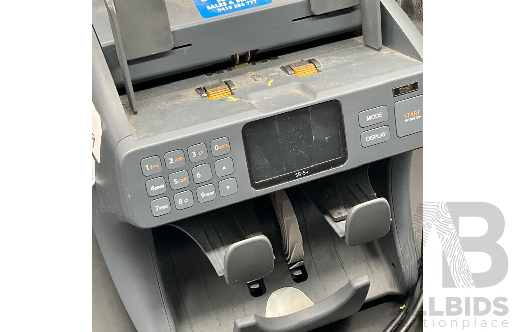 MIB SB-5+ Dual Pocket Note Counter