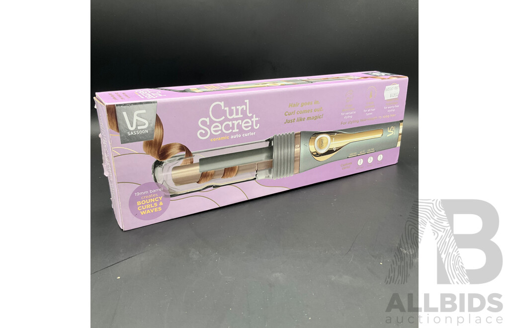 VS Sassoon Curl Secret Cramic Auto Curler