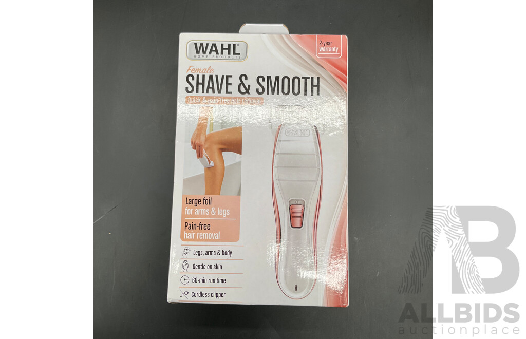 WAHL Ladies Shave & Smooth Cordless Shaver
