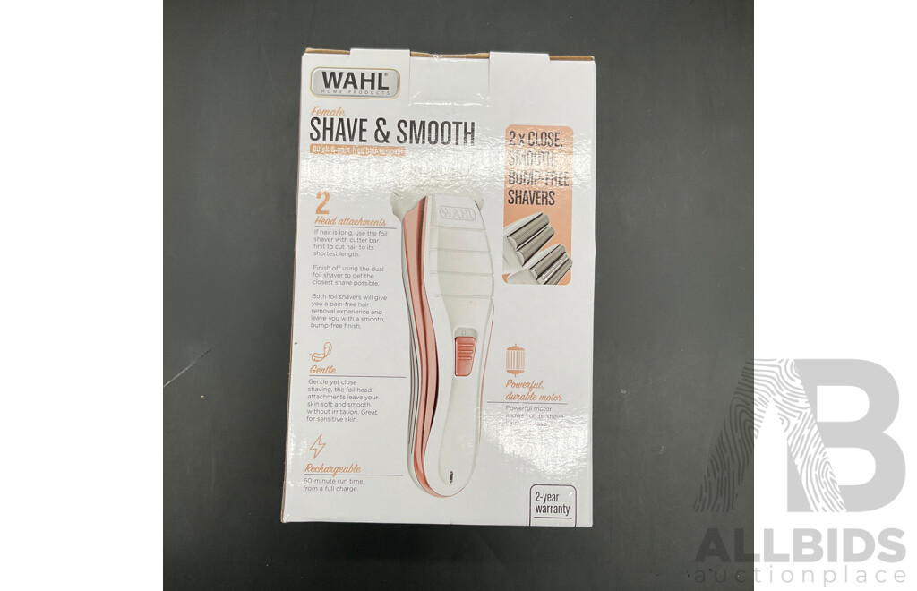 WAHL Ladies Shave & Smooth Cordless Shaver
