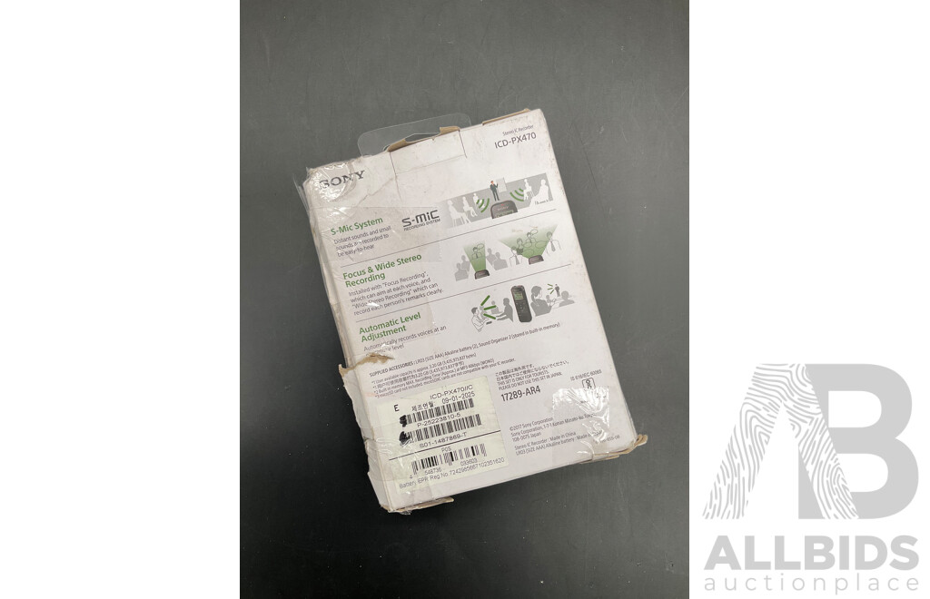 SONY (ICD-PX470) Digital Voice Recorder