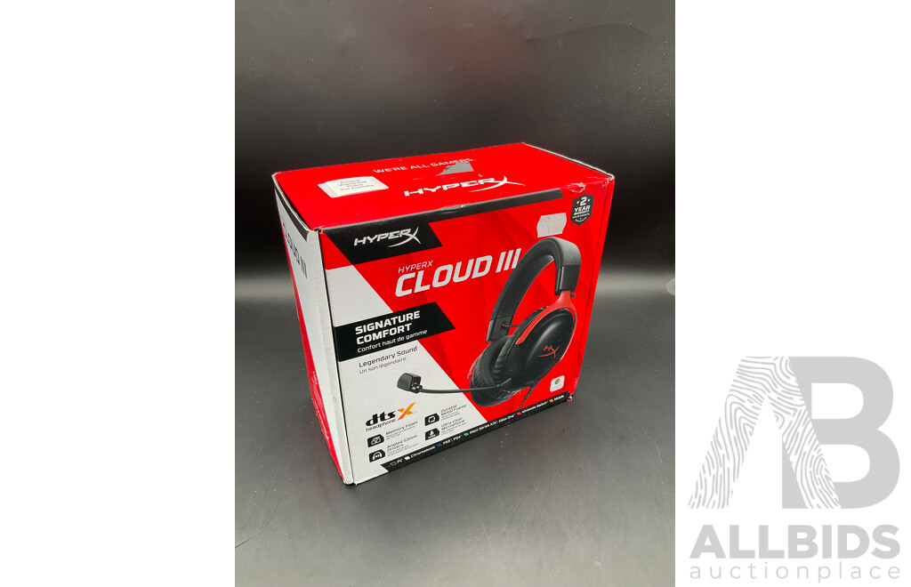 HyperX Cloud III Wired Gaming Headset
