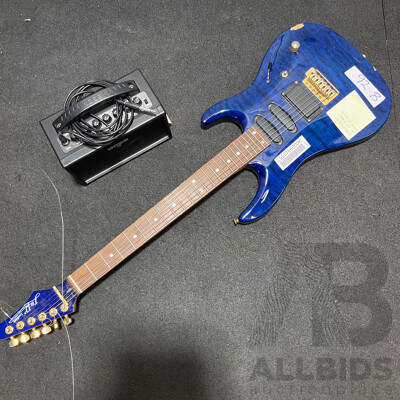 J&D Luthiers Electric Guitar and BOSS Amplifier - Lot of 2