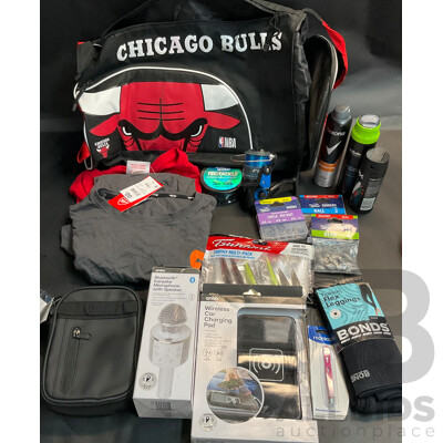 Mixed Lot - Assorted Fishing Gear & Household Items