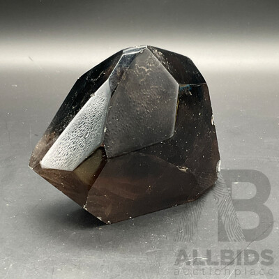 Large Polished Smoky Quartz Crystal