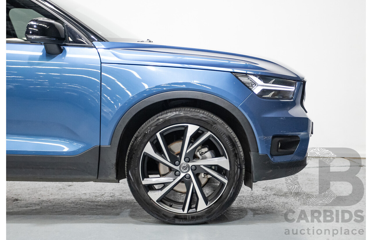 1/2020 Volvo XC40 T5 R-Design (AWD) 536 MY20 4d Wagon Bursting Blue Metallic Turbo 2.0L
