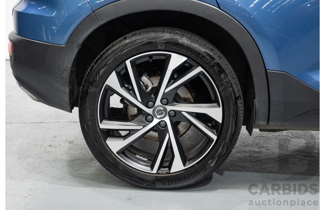 1/2020 Volvo XC40 T5 R-Design (AWD) 536 MY20 4d Wagon Bursting Blue Metallic Turbo 2.0L