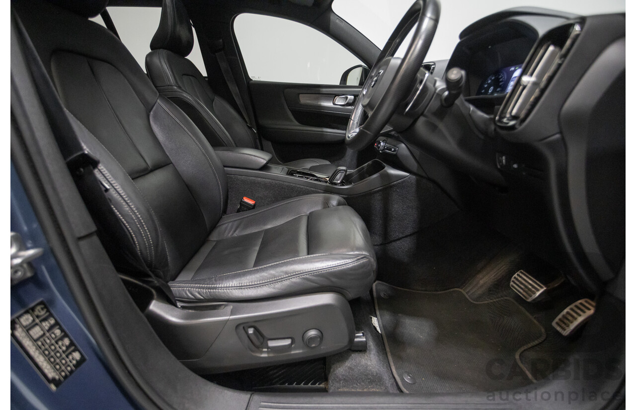 1/2020 Volvo XC40 T5 R-Design (AWD) 536 MY20 4d Wagon Bursting Blue Metallic Turbo 2.0L