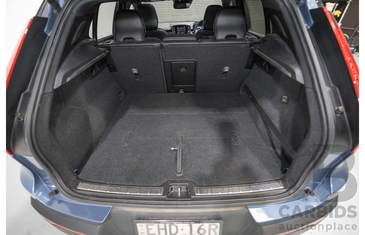 1/2020 Volvo XC40 T5 R-Design (AWD) 536 MY20 4d Wagon Bursting Blue Metallic Turbo 2.0L