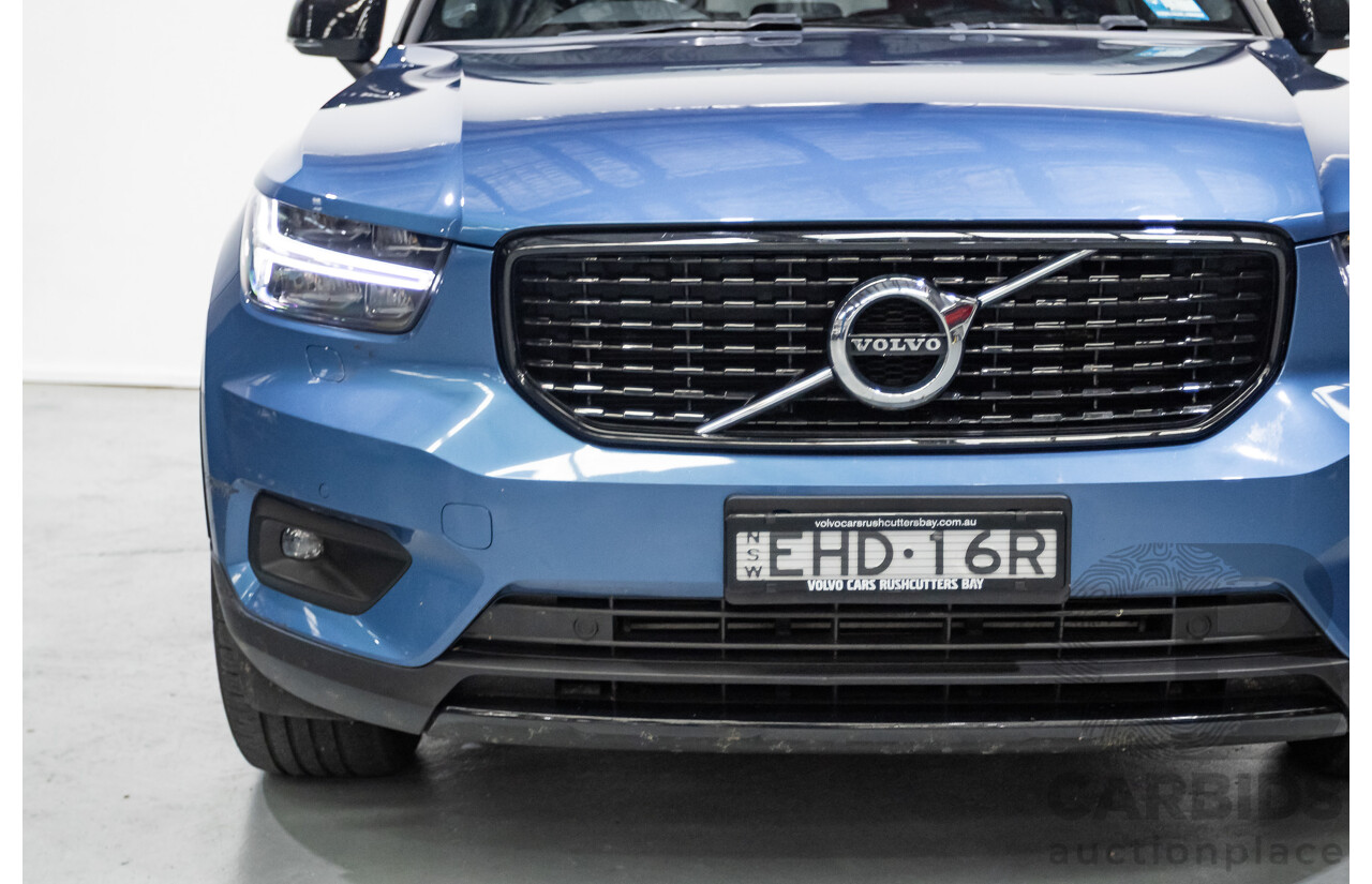1/2020 Volvo XC40 T5 R-Design (AWD) 536 MY20 4d Wagon Bursting Blue Metallic Turbo 2.0L