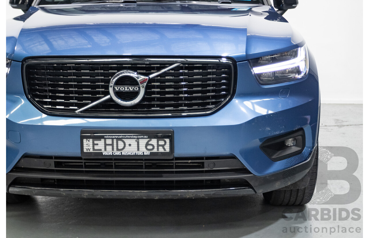 1/2020 Volvo XC40 T5 R-Design (AWD) 536 MY20 4d Wagon Bursting Blue Metallic Turbo 2.0L