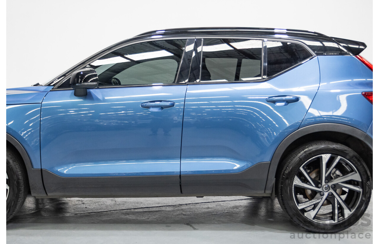 1/2020 Volvo XC40 T5 R-Design (AWD) 536 MY20 4d Wagon Bursting Blue Metallic Turbo 2.0L