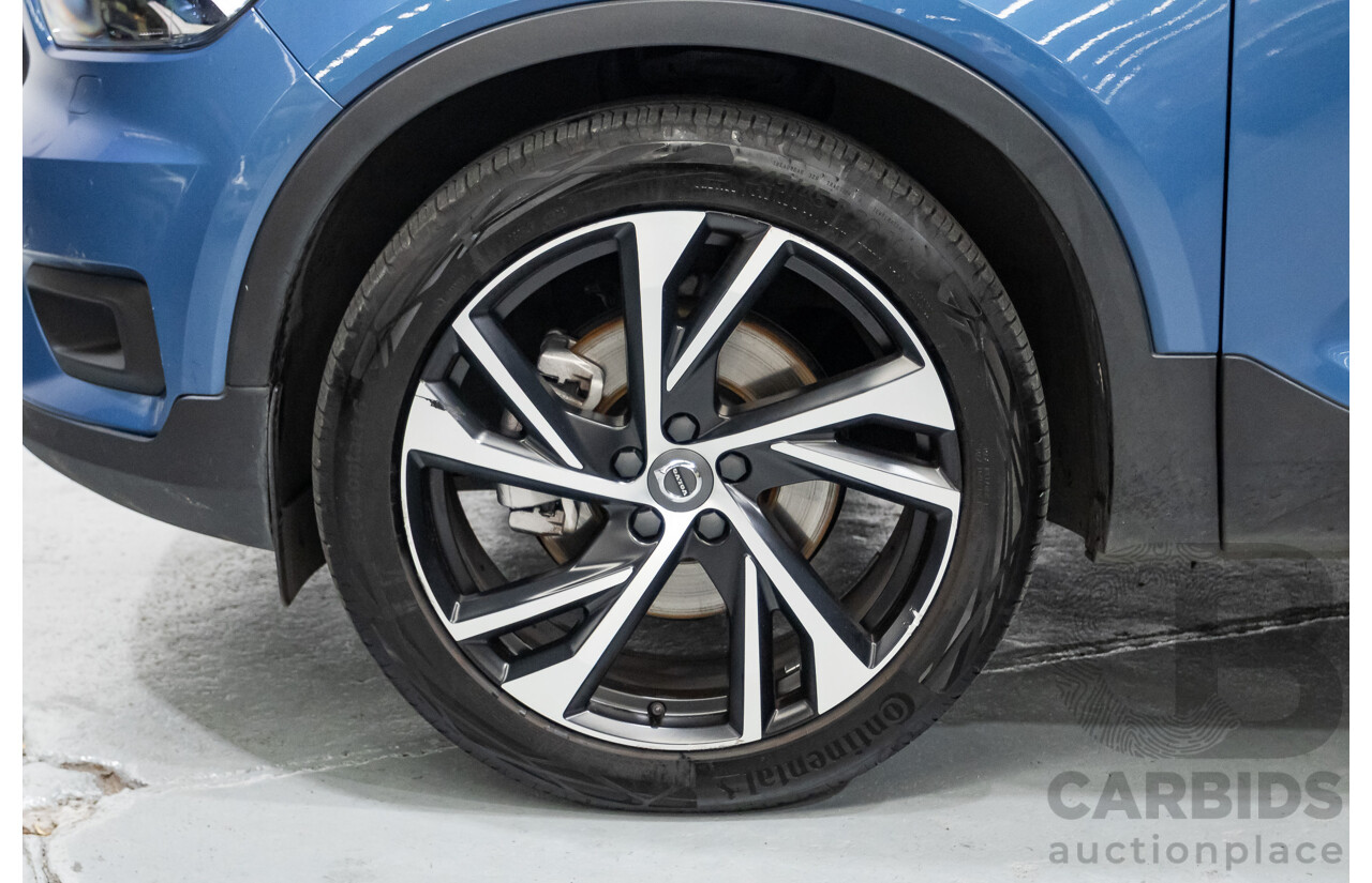1/2020 Volvo XC40 T5 R-Design (AWD) 536 MY20 4d Wagon Bursting Blue Metallic Turbo 2.0L
