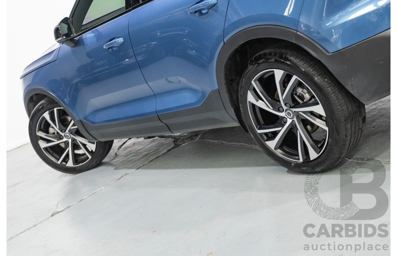 1/2020 Volvo XC40 T5 R-Design (AWD) 536 MY20 4d Wagon Bursting Blue Metallic Turbo 2.0L