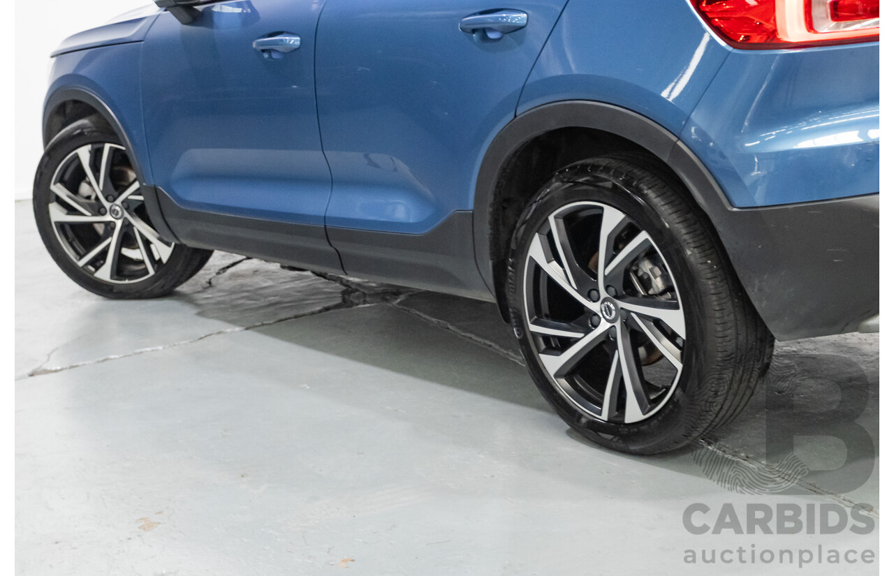 1/2020 Volvo XC40 T5 R-Design (AWD) 536 MY20 4d Wagon Bursting Blue Metallic Turbo 2.0L