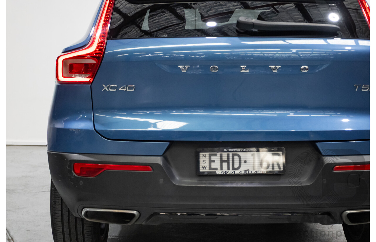 1/2020 Volvo XC40 T5 R-Design (AWD) 536 MY20 4d Wagon Bursting Blue Metallic Turbo 2.0L