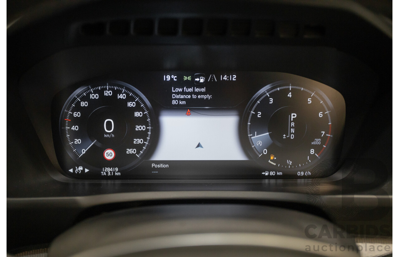 9/2020 Volvo XC90 T6 R-Design (AWD) 256 MY21 4d Wagon Denim Blue Metallic Turbo & Supercharged 2.0L