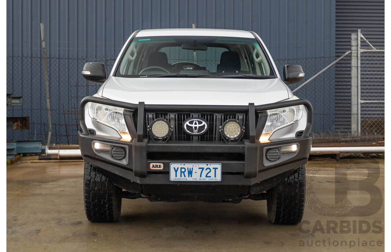 1/2016 Toyota Landcruiser Prado GX (4x4) GDJ150R MY16 4d Wagon Silver Metallic Turbo Diesel 2.8L