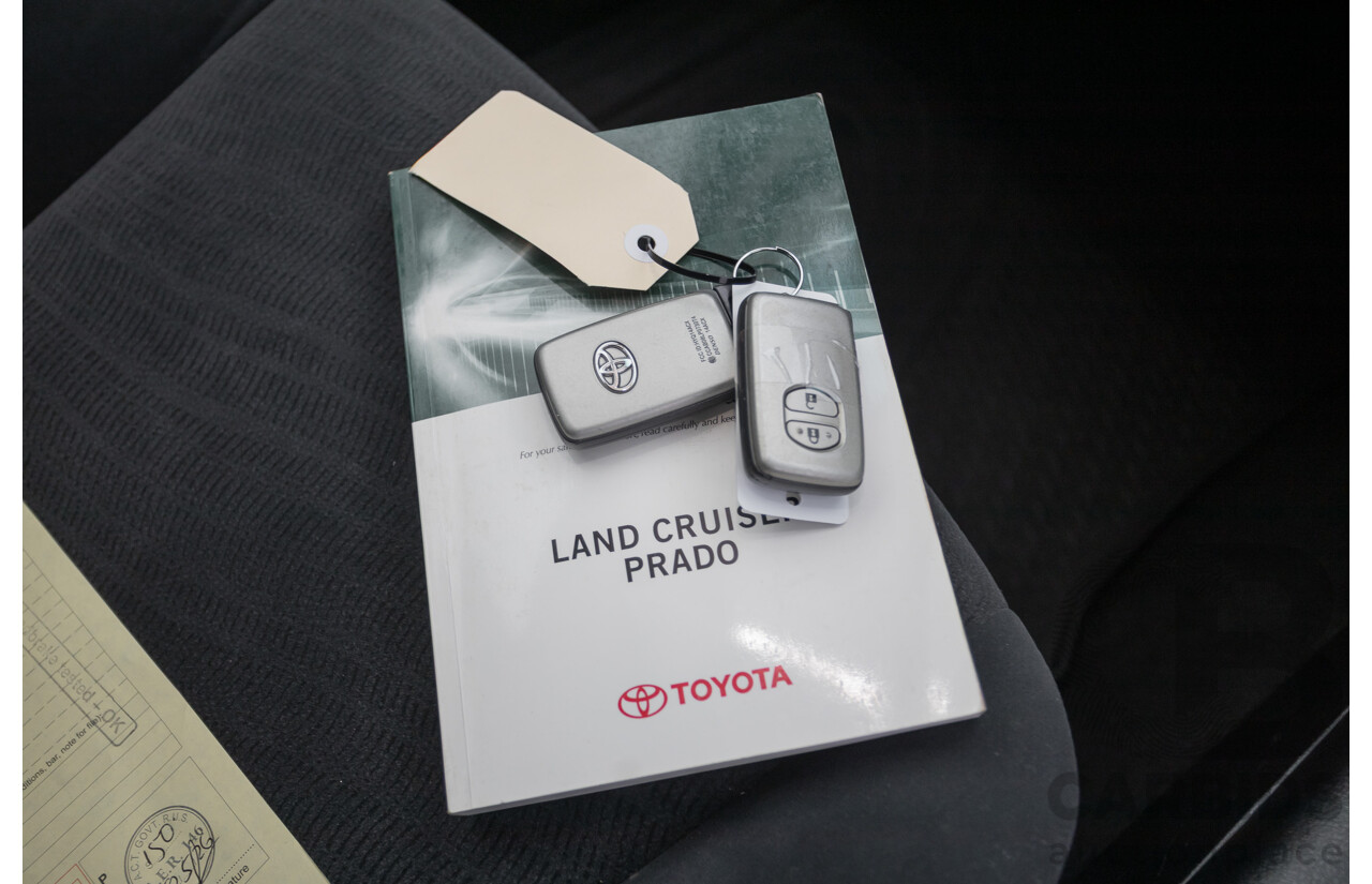 1/2016 Toyota Landcruiser Prado GX (4x4) GDJ150R MY16 4d Wagon Silver Metallic Turbo Diesel 2.8L