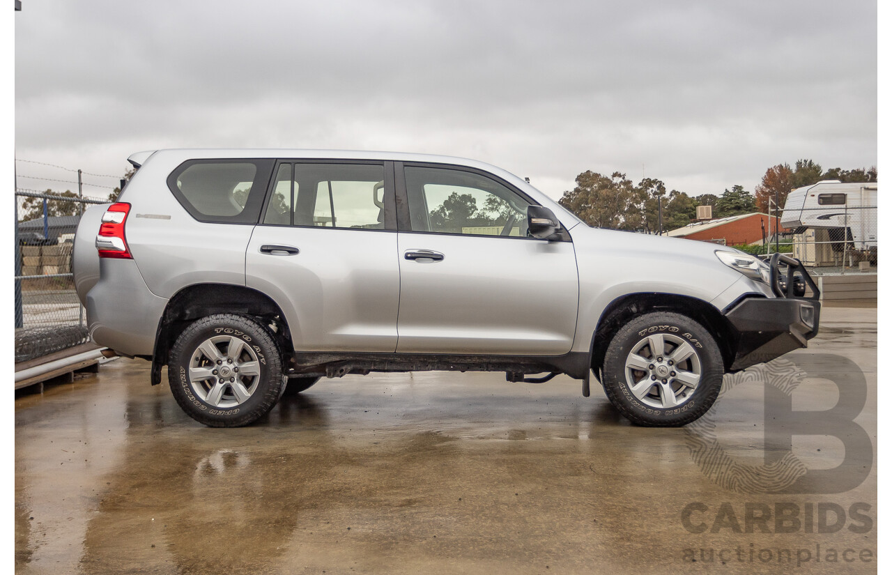 1/2016 Toyota Landcruiser Prado GX (4x4) GDJ150R MY16 4d Wagon Silver Metallic Turbo Diesel 2.8L