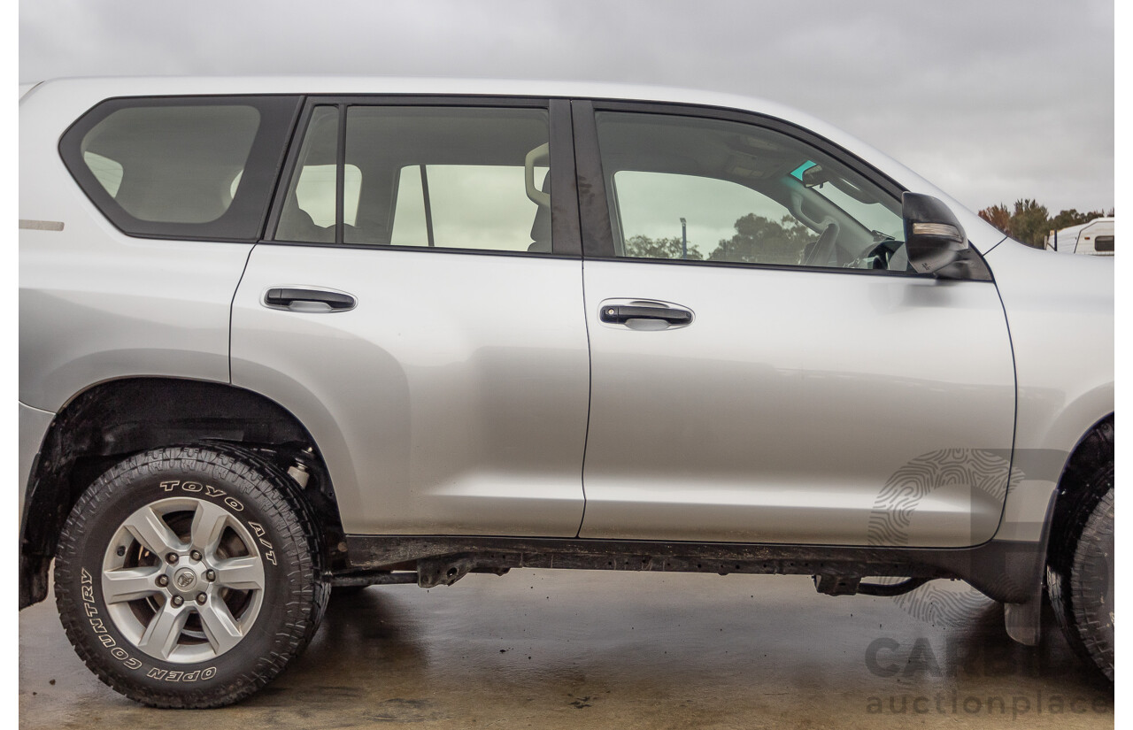 1/2016 Toyota Landcruiser Prado GX (4x4) GDJ150R MY16 4d Wagon Silver Metallic Turbo Diesel 2.8L