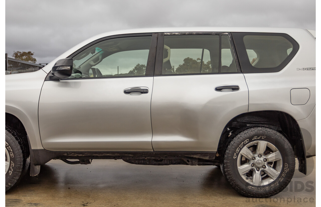 1/2016 Toyota Landcruiser Prado GX (4x4) GDJ150R MY16 4d Wagon Silver Metallic Turbo Diesel 2.8L