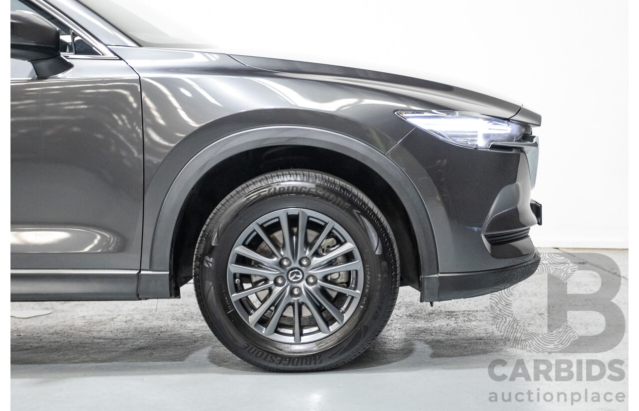 6/2019 Mazda CX-8 Sport (AWD) KG B 4d Wagon Machine Grey Metallic Turbo Diesel 2.2L - 7 Seater