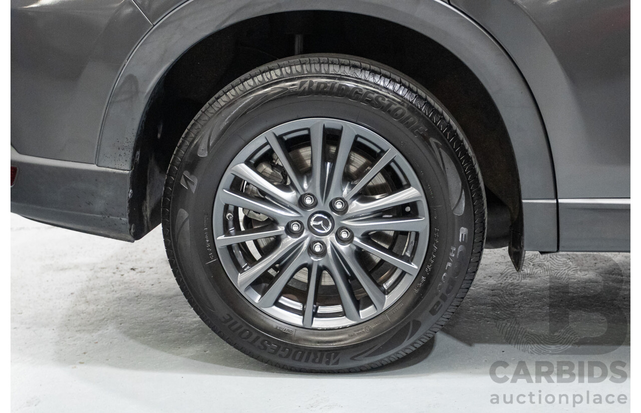 6/2019 Mazda CX-8 Sport (AWD) KG B 4d Wagon Machine Grey Metallic Turbo Diesel 2.2L - 7 Seater
