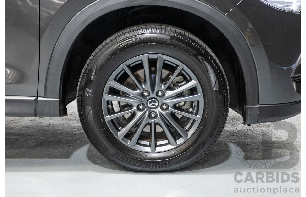 6/2019 Mazda CX-8 Sport (AWD) KG B 4d Wagon Machine Grey Metallic Turbo Diesel 2.2L - 7 Seater
