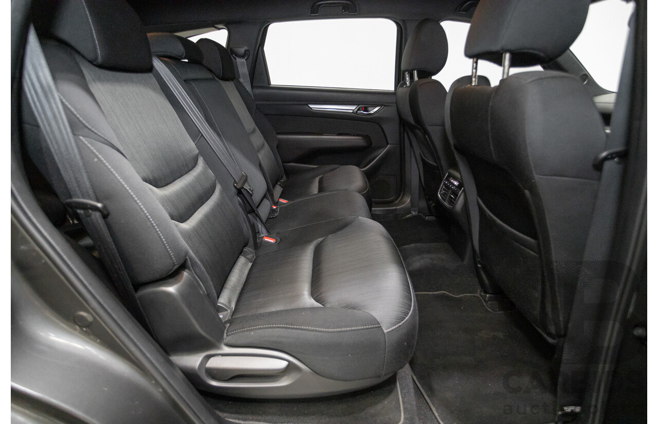 6/2019 Mazda CX-8 Sport (AWD) KG B 4d Wagon Machine Grey Metallic Turbo Diesel 2.2L - 7 Seater