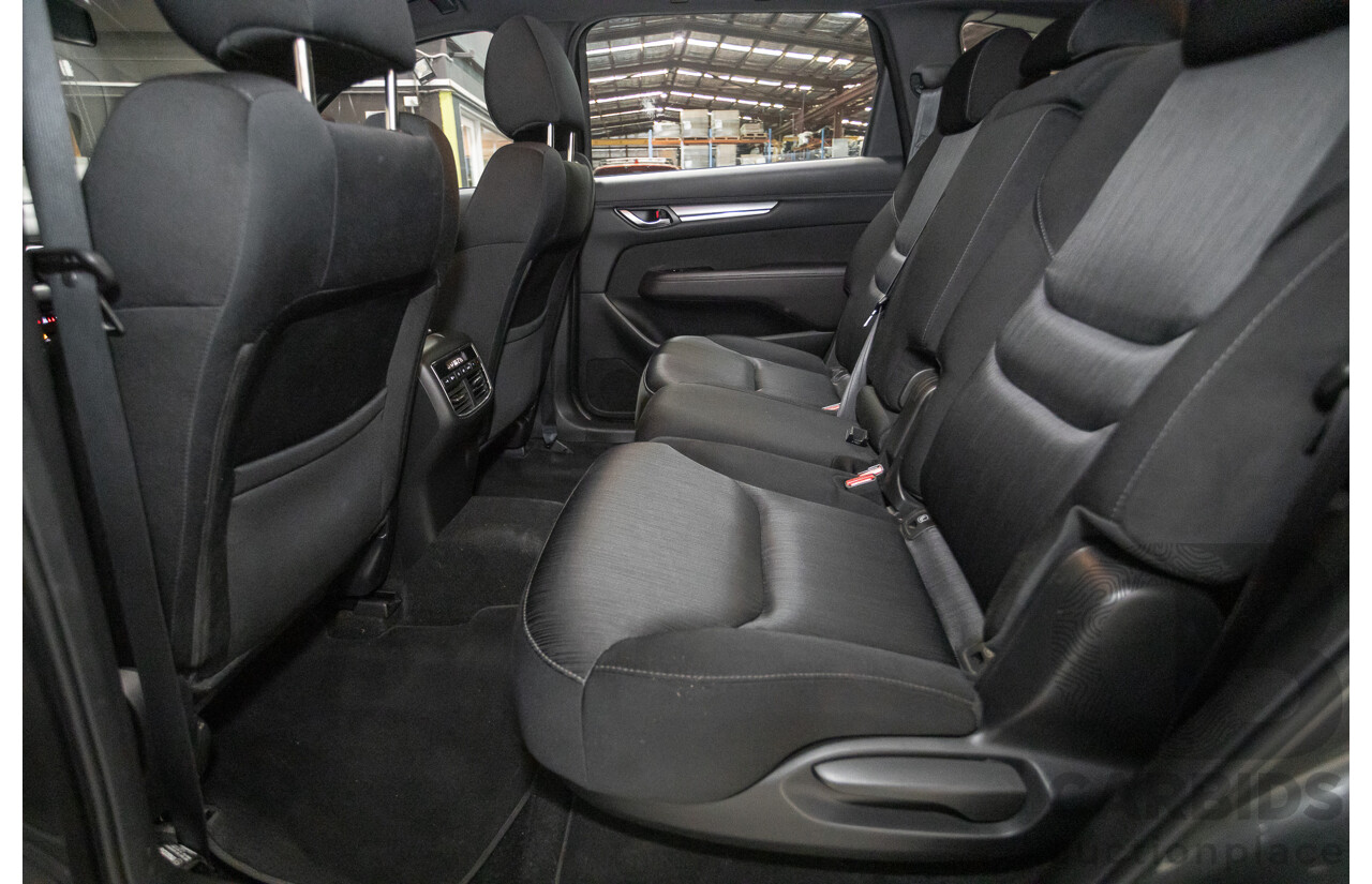 6/2019 Mazda CX-8 Sport (AWD) KG B 4d Wagon Machine Grey Metallic Turbo Diesel 2.2L - 7 Seater