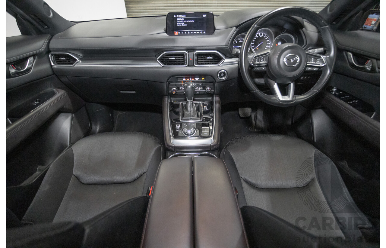 6/2019 Mazda CX-8 Sport (AWD) KG B 4d Wagon Machine Grey Metallic Turbo Diesel 2.2L - 7 Seater
