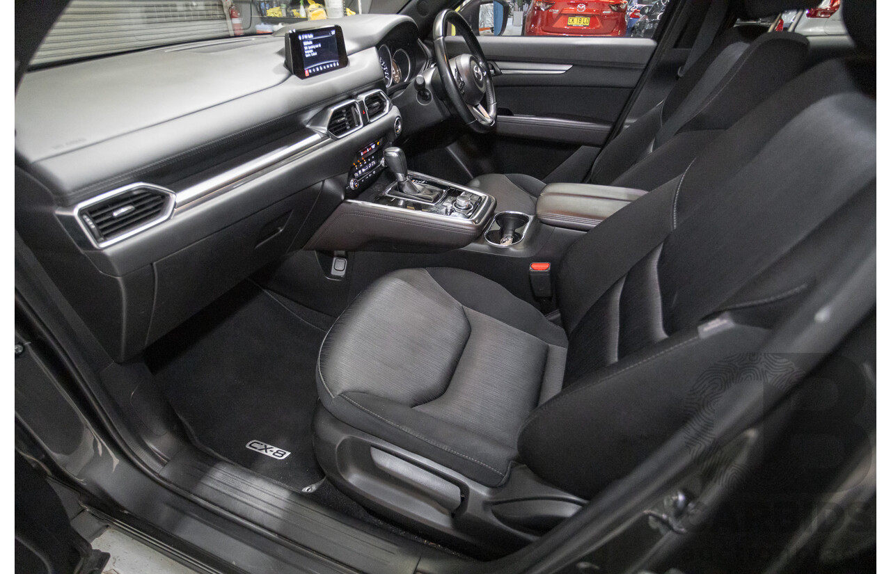 6/2019 Mazda CX-8 Sport (AWD) KG B 4d Wagon Machine Grey Metallic Turbo Diesel 2.2L - 7 Seater