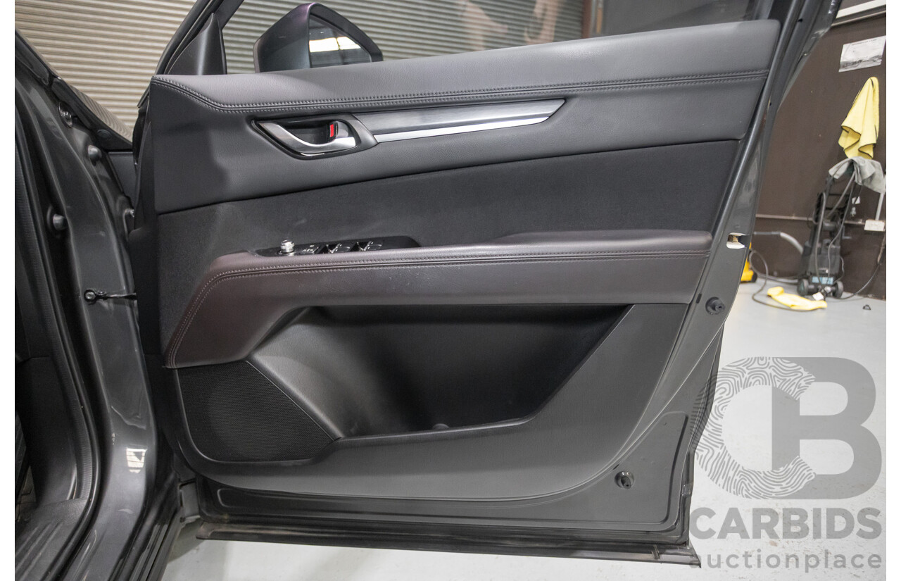 6/2019 Mazda CX-8 Sport (AWD) KG B 4d Wagon Machine Grey Metallic Turbo Diesel 2.2L - 7 Seater
