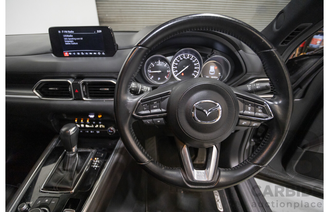 6/2019 Mazda CX-8 Sport (AWD) KG B 4d Wagon Machine Grey Metallic Turbo Diesel 2.2L - 7 Seater