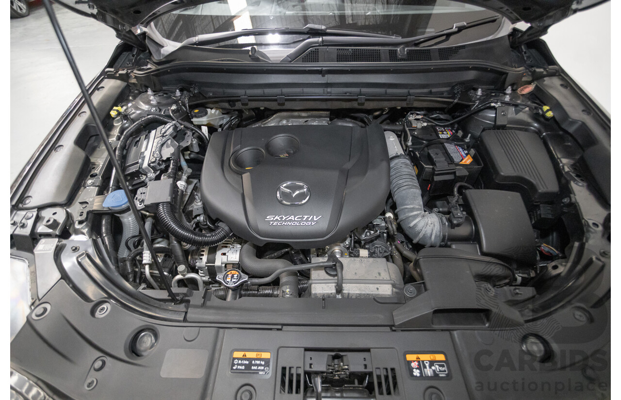 6/2019 Mazda CX-8 Sport (AWD) KG B 4d Wagon Machine Grey Metallic Turbo Diesel 2.2L - 7 Seater