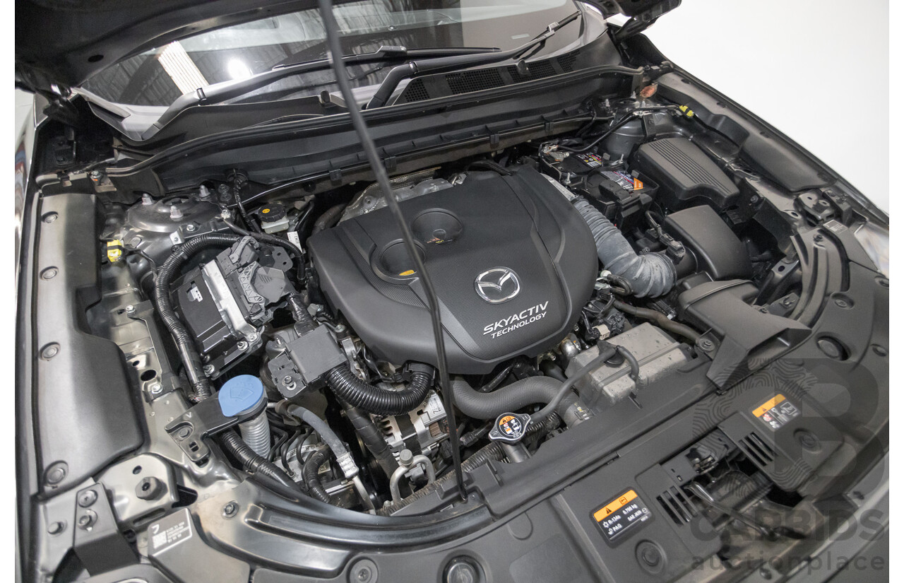 6/2019 Mazda CX-8 Sport (AWD) KG B 4d Wagon Machine Grey Metallic Turbo Diesel 2.2L - 7 Seater