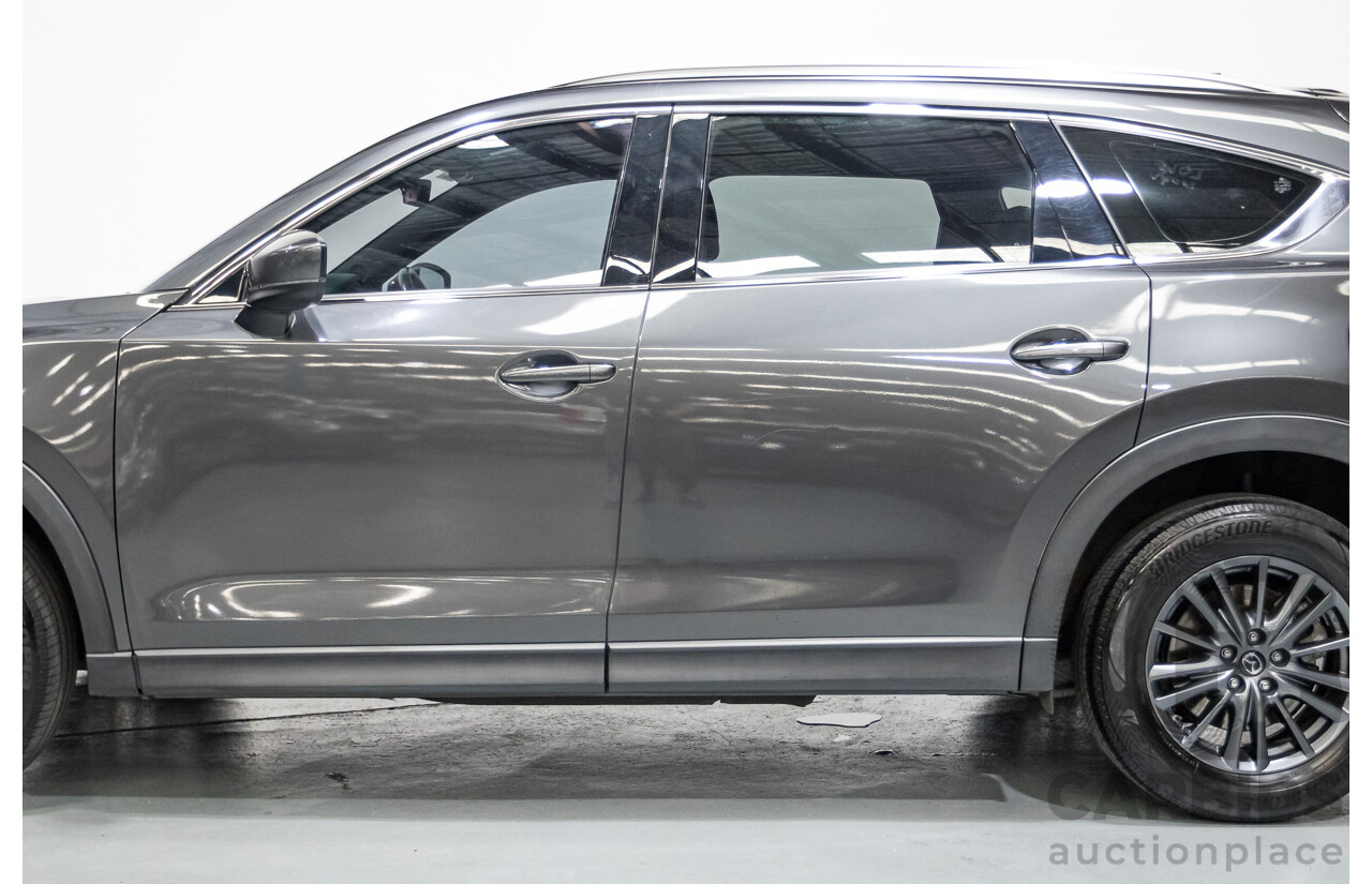6/2019 Mazda CX-8 Sport (AWD) KG B 4d Wagon Machine Grey Metallic Turbo Diesel 2.2L - 7 Seater