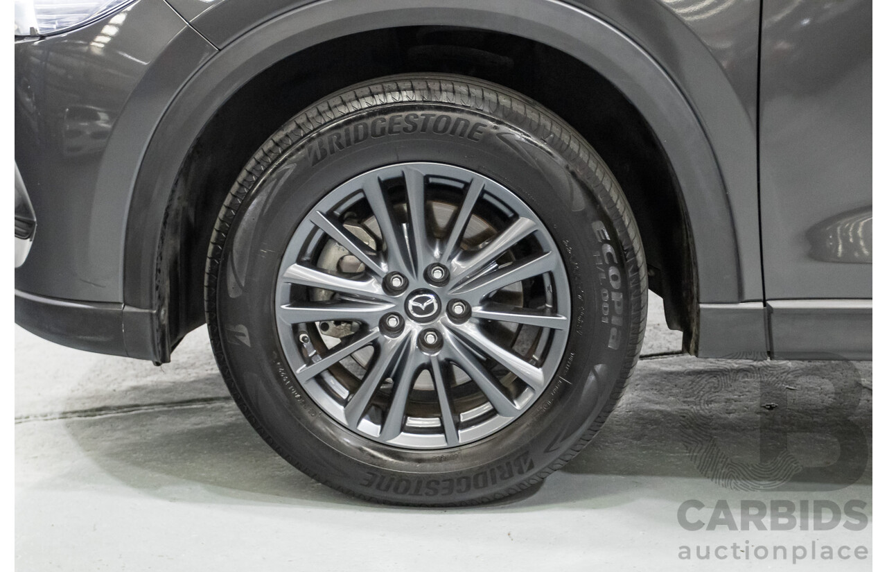6/2019 Mazda CX-8 Sport (AWD) KG B 4d Wagon Machine Grey Metallic Turbo Diesel 2.2L - 7 Seater