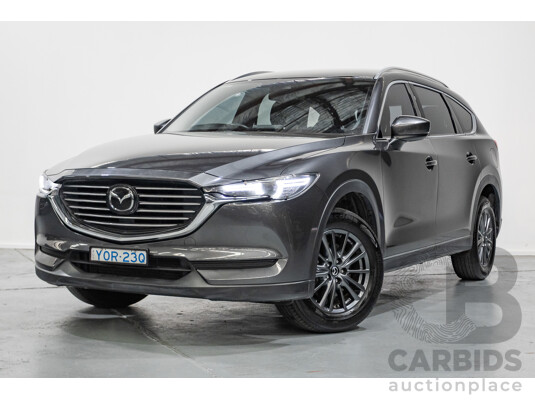 6/2019 Mazda CX-8 Sport (AWD) KG B 4d Wagon Machine Grey Metallic Turbo Diesel 2.2L