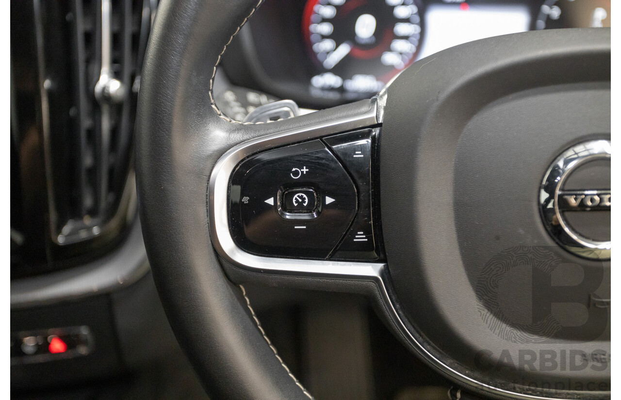 3/2020 Volvo XC60 T6 R-Design (AWD) 246 MY20 4d Wagon Crystal White Pearl Turbo & Supercharged 2.0L