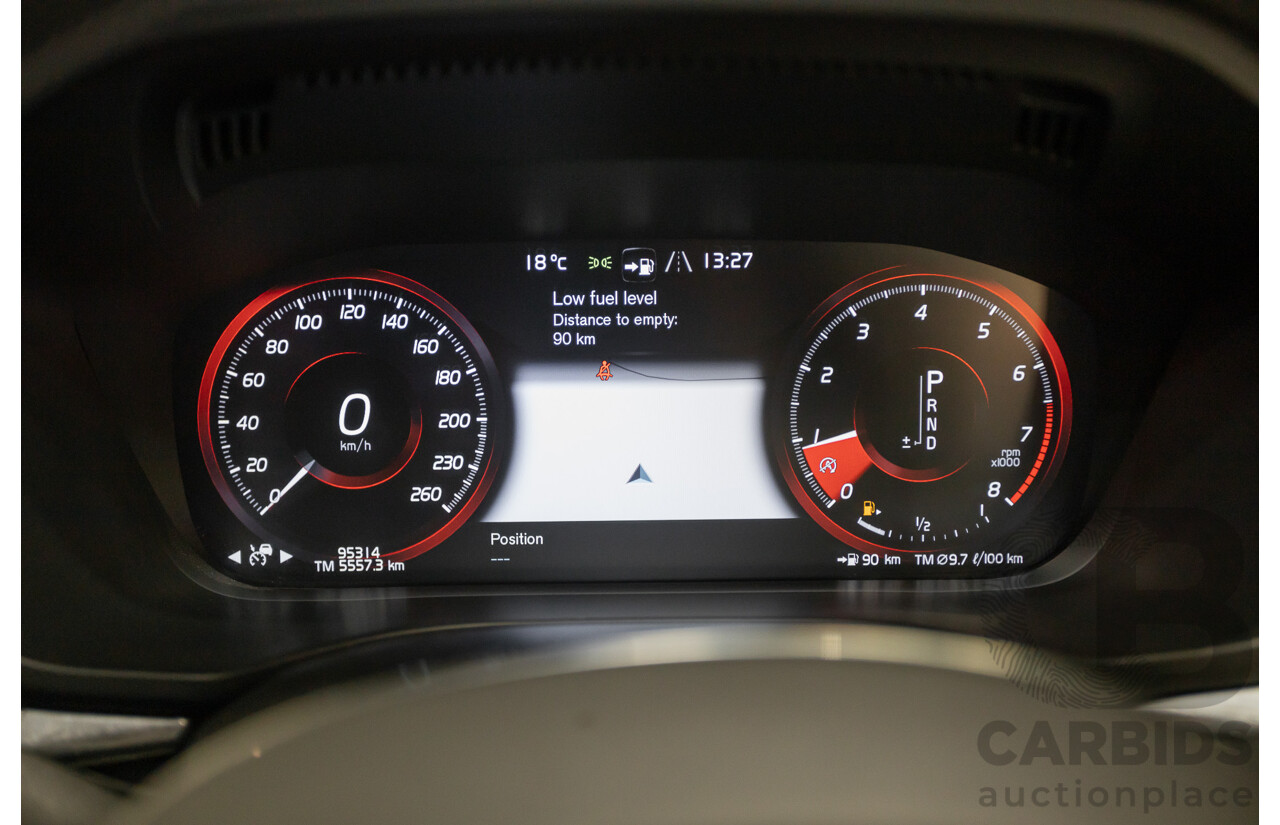 3/2020 Volvo XC60 T6 R-Design (AWD) 246 MY20 4d Wagon Crystal White Pearl Turbo & Supercharged 2.0L