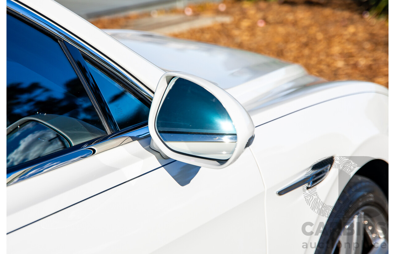 12/2014 Bentley Flying Spur V8 Mulliner (AWD) 3W MY15 4d Sedan Glacier White Twin Turbo V8 4.0L